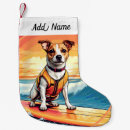 Search for jack russell christmas stockings Terrier