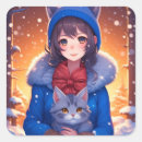 Search for winter kitten stickers Snow