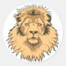 Search for lions head stickers Face