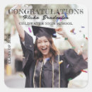 Search for school name stickers High school graduation