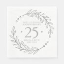 Search for 25th anniversary wedding decor White