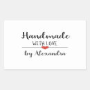 Search for customers rectangle stickers Script