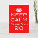 Search for keep calm and carry on birthday cards British