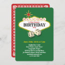 Search for las vegas birthday invitations Dice