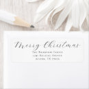 Search for holiday return address labels Elegant