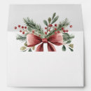 Search for bow and ribbon envelopes Merry christmas