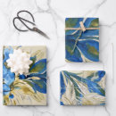 Search for peacock blue wrapping paper Modern