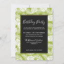 Search for palm leaf birthday invitations Jungle