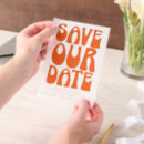 Search for retro groovy invitations Abstract