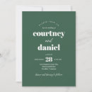 Search for green wedding invitations Trendy