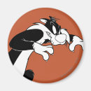 Search for sylvester magnets Looney tunes cat