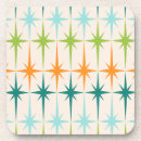 Search for atomic era design coasters Starburst
