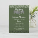 Search for zebra print birthday invitations Chic