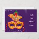 Search for fancy masquerade invitations Elegant