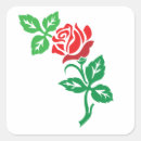 Search for romantic floral design stickers Rose