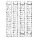 Search for music tablecloths Black and white