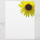 Search for sunflower stationery paper Botanical