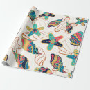 Search for seashells wrapping paper Colourful