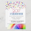 Search for clock new years eve party invitations Modern