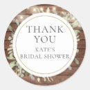 Search for gold floral thank you wedding stickers Greenery