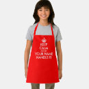 Search for funny kids aprons Typography