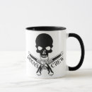 Search for grooms crew mugs Skull