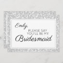 Search for spring bridesmaid cards stylish