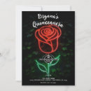Search for neon quinceanera invitations Birthday