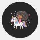 Search for black unicorn stickers Afro