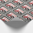 Search for music wrapping paper Red