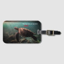 Search for turtle luggage tags Swimming