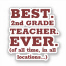 Search for grade teacher stickers Elementary school