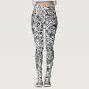 Search for black paisley leggings Pattern