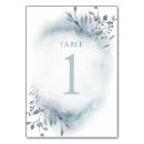 Search for blue flower table cards Watercolor