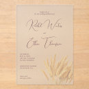 Search for wheat invitations Elegant