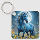 Search for blue horse key rings Fantasy