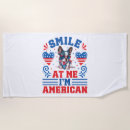 Search for boston terrier beach towels Puppy
