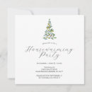 Search for minimal christmas invitations Unique