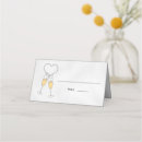 Search for champagne place cards Rehearsal dinner