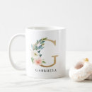 Search for letter g monogram mugs Gold