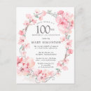 Search for pink cherry blossom birthday invitations Elegant