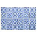 Search for blue beach fabric Seashells