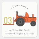 Search for red tractor stickers Cute