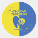 Search for down syndrom stickers World down syndrome day