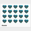 Search for love water stickers Blue