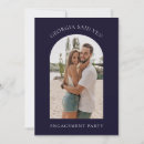 Search for blue engagement party invitations Classic