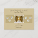 Search for tri business cards Dog
