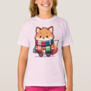 Search for cute fox girls tshirts Kawaii