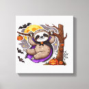 Search for sloth canvas prints Kawaii