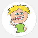 Search for cleaning teeth stickers Toothbrush